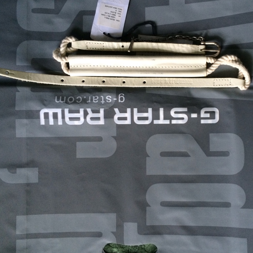 G-Star Raw Rope Small Harp Belt Color: Blond Sz.S